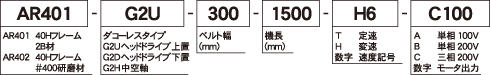 型式の選び方