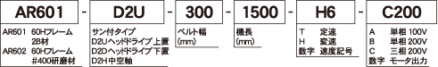 型式の選び方