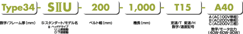 型式の選び方