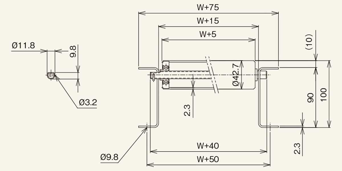 河村電器産業 FX7070-16 盤用キャビネット 鉄板製/屋内用 露出形/鉄製基板 ベージュ 材料、資材
